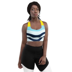 Recycled Longline Sports Bra