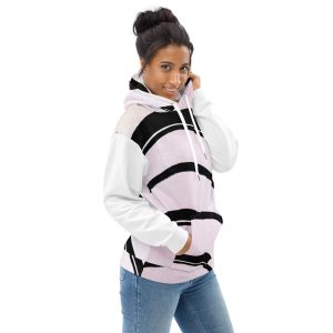 Light Pink Rose Design Unisex Hoodie