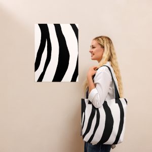 Zebra Print Tote bag
