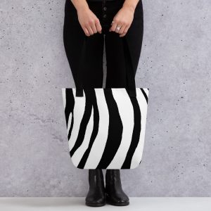 Zebra Print Tote bag
