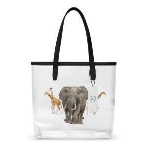 Wildlife Clear tote bag
