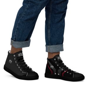 King Of Kings Men’s high top canvas shoes