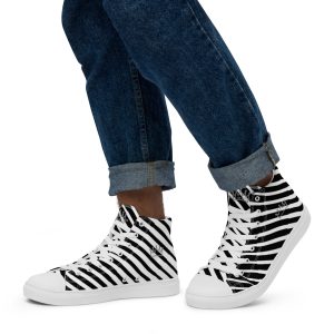 King Of Kings Men’s high top canvas shoes