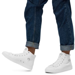 King Of Kings Men’s high top canvas shoes
