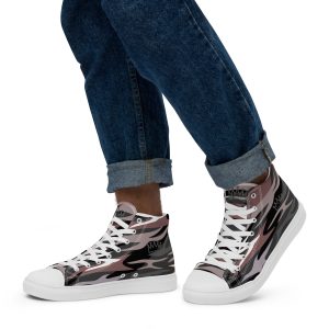 King Of Kings Men’s high top canvas shoes