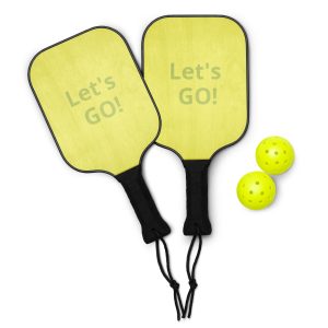 Let's Go! Pickleball paddle set