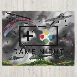Game Night Throw Blanket