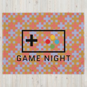 Game Night Throw Blanket