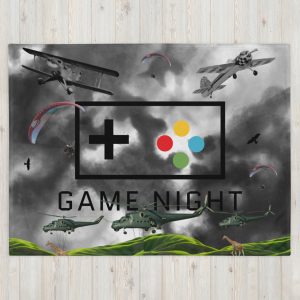 Game Night Throw Blanket