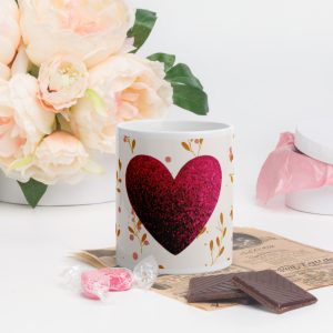 Sweetheart White glossy mug