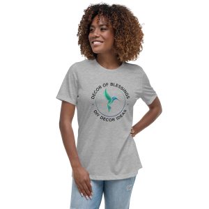 Decor Of Blessings Logo Women's Relaxed T-Shirt