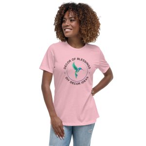 Decor Of Blessings Logo Women's Relaxed T-Shirt