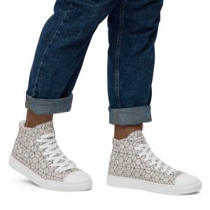 King Of Kings Men’s high top canvas shoes