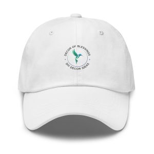Decor Of Blessings Logo Dad hat