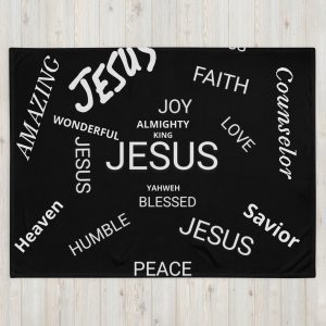 All For Christ Throw Blanket